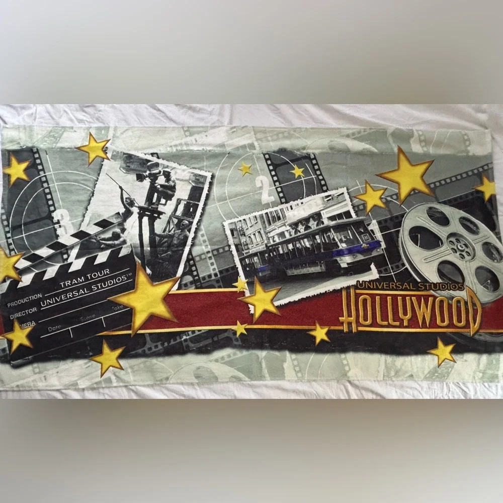 Beach Towel Universal Studios Hollywood Beach Swim Towel